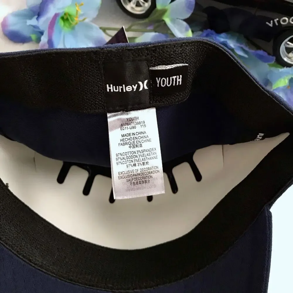 Hurley NWT Navy Baseball Cap Kids (8-20)
